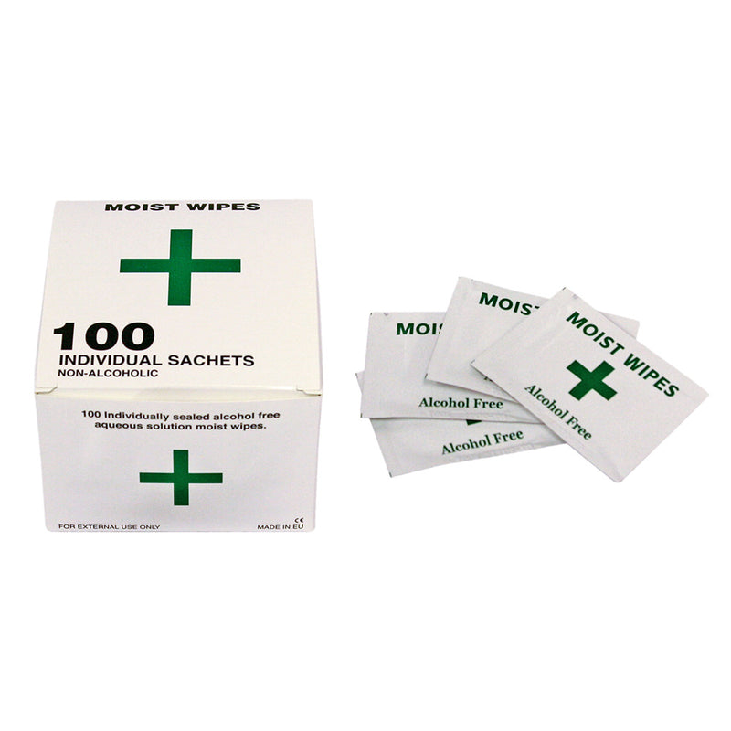 Alcohol Free Cleansing Wipes Pack of 100 - IndustraCare