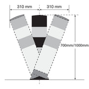 Black Bull Flex Heavy Duty Rotating Bollard - IndustraCare