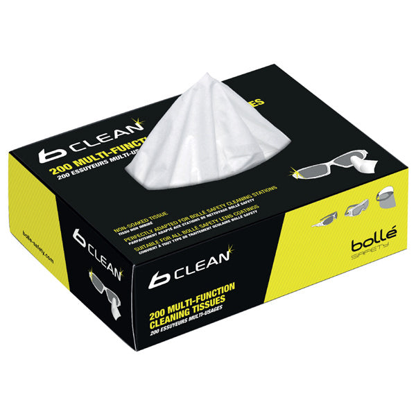 Bolle Multi-Function Dry Cleaning Tissues (200 Pack) - IndustraCare