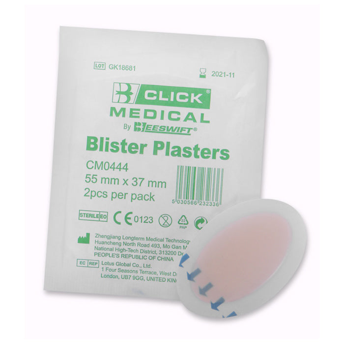 Click Medical Blister Plasters (Pack of 2) - IndustraCare