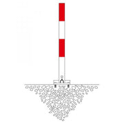 Controller-B Drop Down Post - Triangle Lock - IndustraCare
