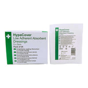 HypaCover Low Adherent Absorbent Dressing 5x5cm - Pack of 25 - IndustraCare