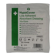 HypaCover Low Adherent Absorbent Dressing 10x10cm - Pack of 25 - IndustraCare