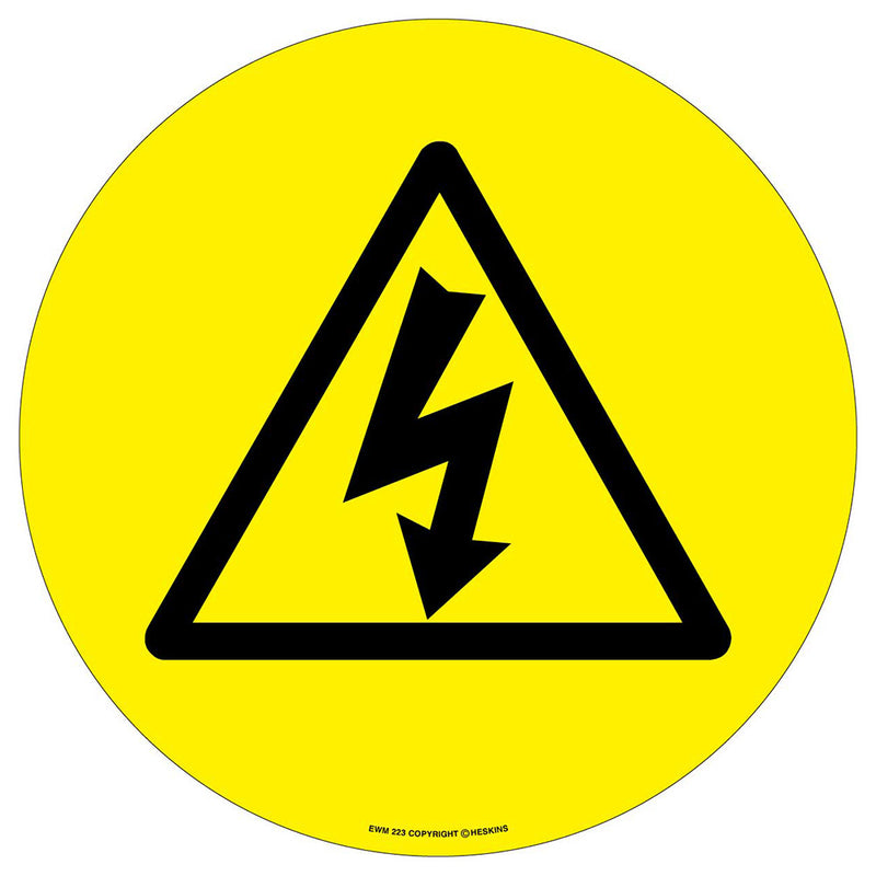 PROline Floor Sign: Electrical Danger - IndustraCare