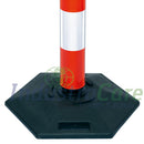 Extern Chain and Warning Post (Hexagonal Base) - IndustraCare