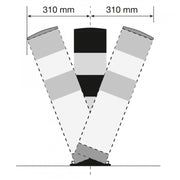Black Bull Flex Heavy Duty Bollard (Height 965mm) - IndustraCare