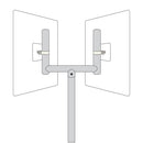 Galvanised Steel Fork Top (Traffic Mirror Size 1) - IndustraCare