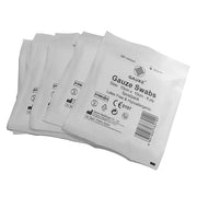 Sterile Gauze Swabs 10cm x 10cm (100 Swabs) - IndustraCare