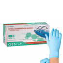 Gen-X® Blue Powder-Free 3ml Nitrile Gloves 100pk - IndustraCare
