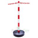 Guarda Chain Post - Circular Fillable Base - IndustraCare