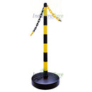 Guarda Chain Post - Circular Fillable Base - IndustraCare