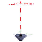 Guarda Chain Post - Concrete Filled Base - IndustraCare