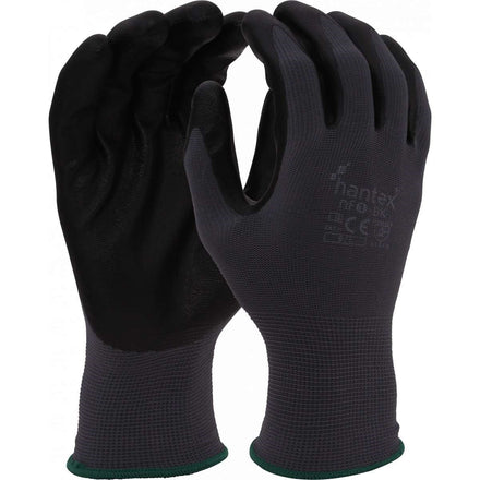 Hantex NF1 Black General Handling Gloves