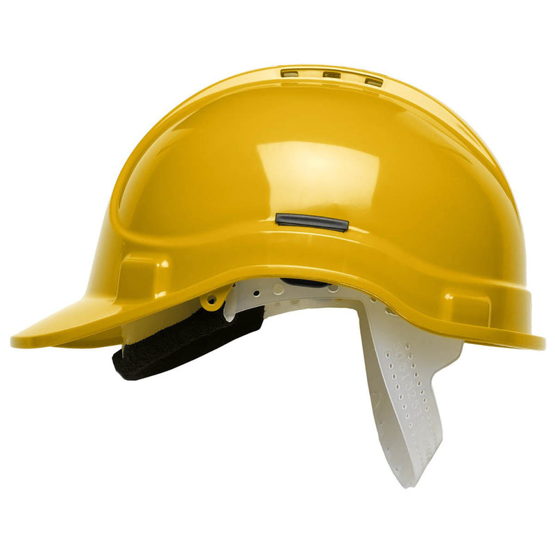 Scott Vented Safety Helmet - Yellow - IndustraCare