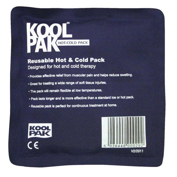 Koolpak Luxury Reusable Hot and Cold Pack - 13 x 14cm (Pack of 5) - IndustraCare