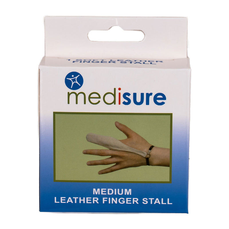 Medisure Leather Finger Stall - IndustraCare