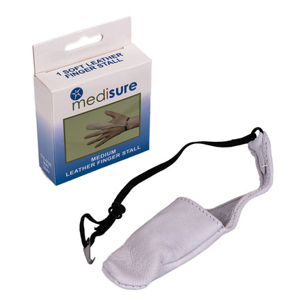 Medisure Leather Finger Stall