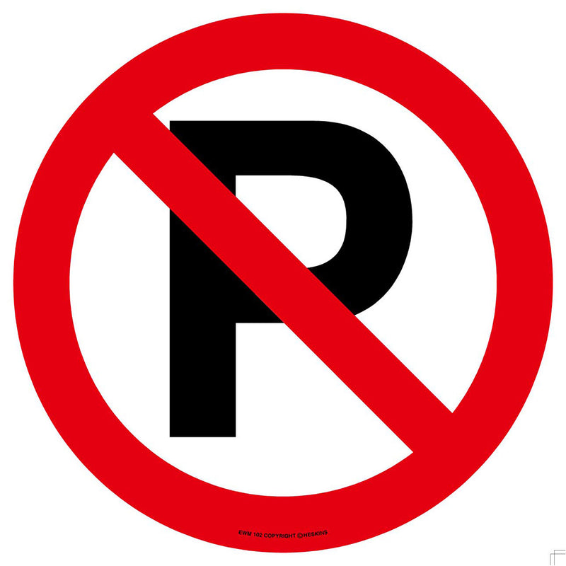 PROline Floor Sign: No Parking - IndustraCare