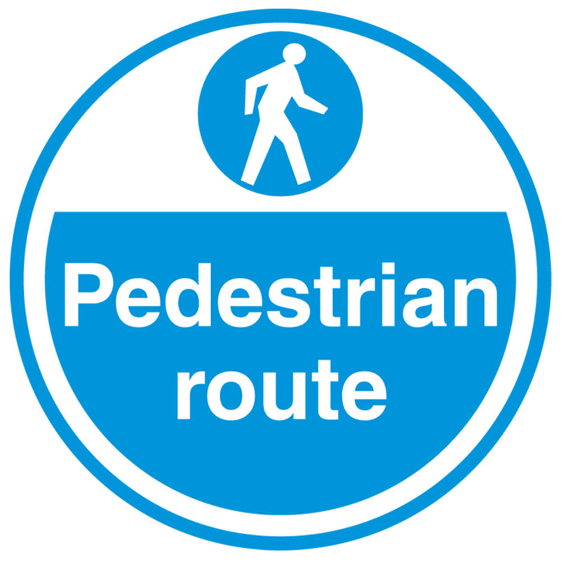 PROline Floor Sign: Pedestrian Route - IndustraCare