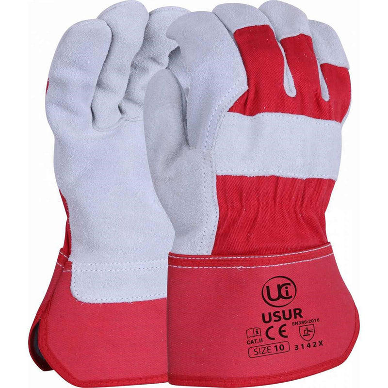 UCi Premium Red Super Rigger Gloves - IndustraCare