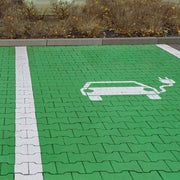 PROline EV Charging Point Symbol Car Park Stencil - IndustraCare
