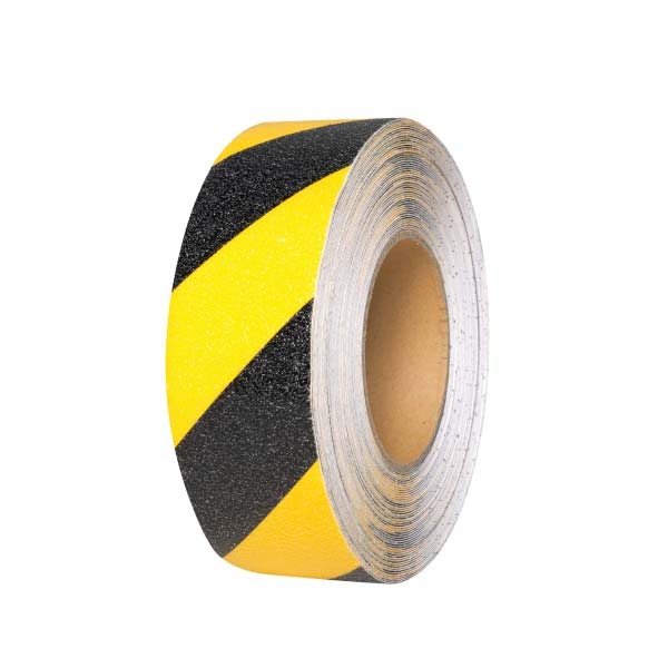 PROline Anti-Slip Self Adhesive Tape - Yellow/Black 50mm x 18m - IndustraCare