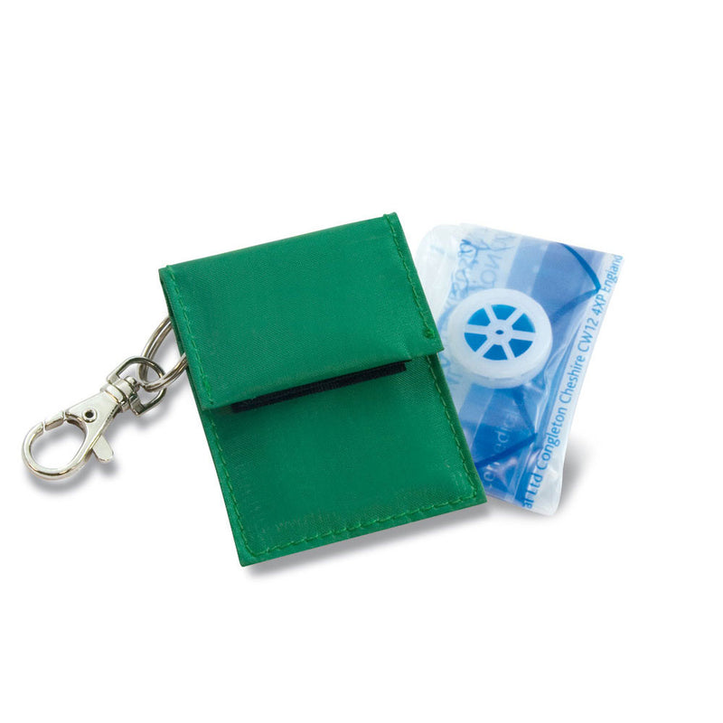 Resuscitation Face Shield with Key Fob - IndustraCare