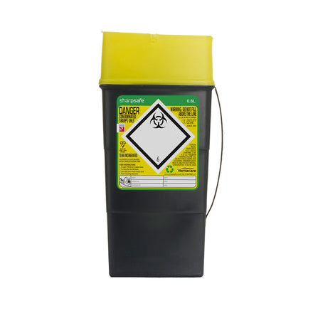 Sharpsafe 5th Gen Sharps Bin 0.6 Litre