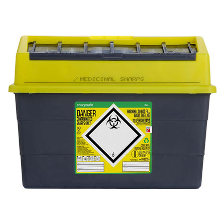 Sharpsafe 5th Gen Sharps Bin 24 Litre