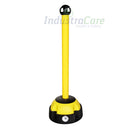 Traffic-Line Hi-Vis Chain Post Black/Yellow - IndustraCare