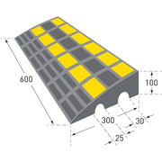 Traffic-Line Heavy Duty Kerb Ramp - IndustraCare
