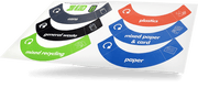 uBin Sticker Set - Six Stickers - IndustraCare