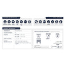 UCI Maxim Orange Heavy Duty Fishscale Grip 6mm Nitrile Disposable Gloves - Box of 50 - IndustraCare