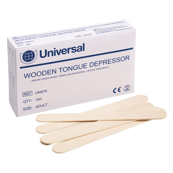 Universal Tongue Depressor (Box of 100) - IndustraCare