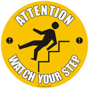 PROline Floor Sign: Attention Watch Your Step - IndustraCare